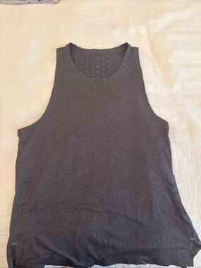 Lululemon Men’s Sleeveless Athletic Tank Top - Charcoal Size Large